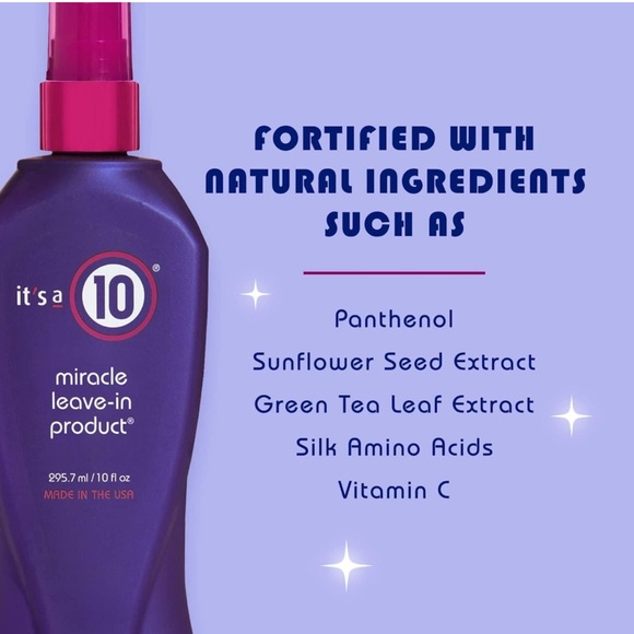 Miracle leave-in product Conditioner Spray by Its A "10" - Picture 5 of 6